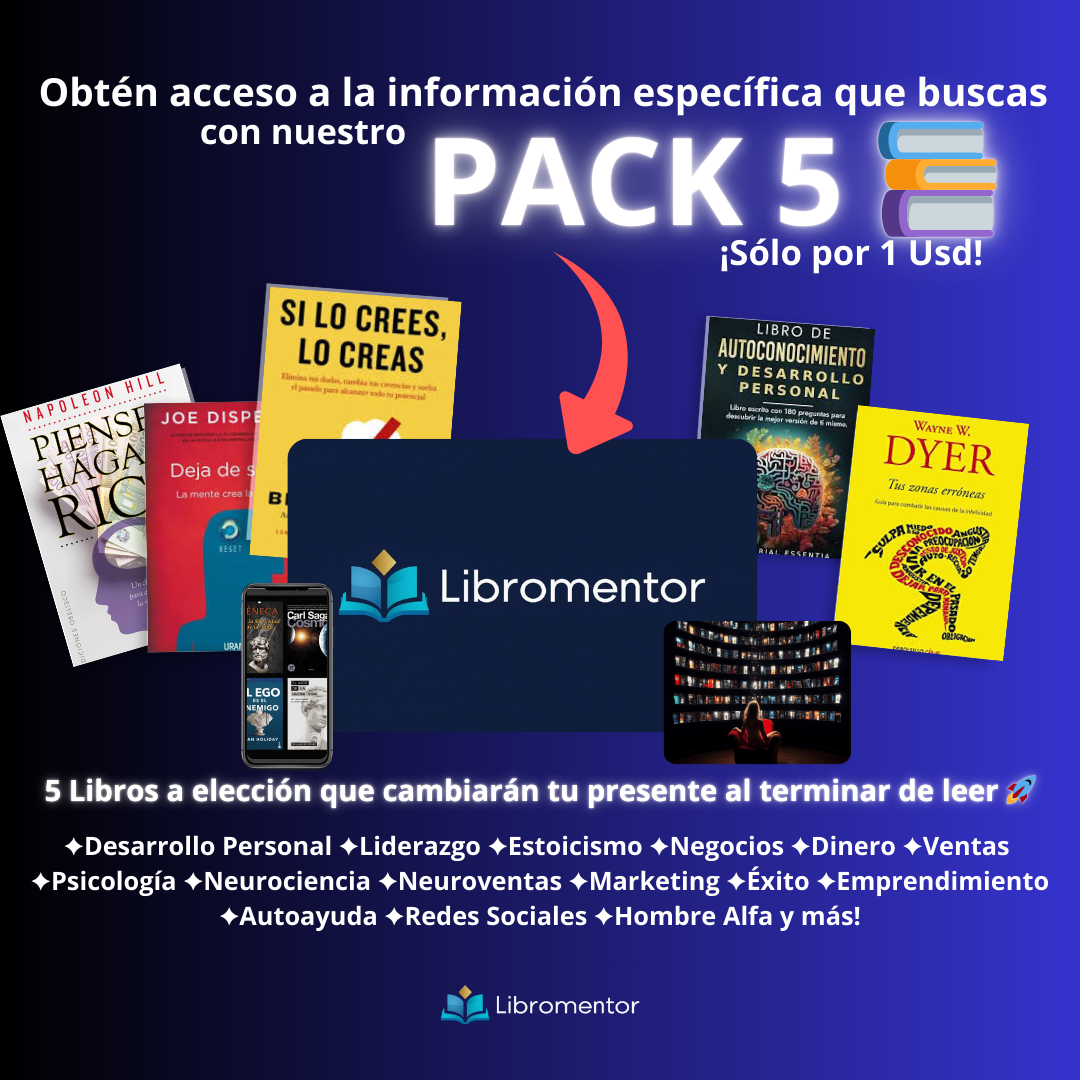 Pack 5 Libros Digitales A ELECCIÓN 📚 🚀